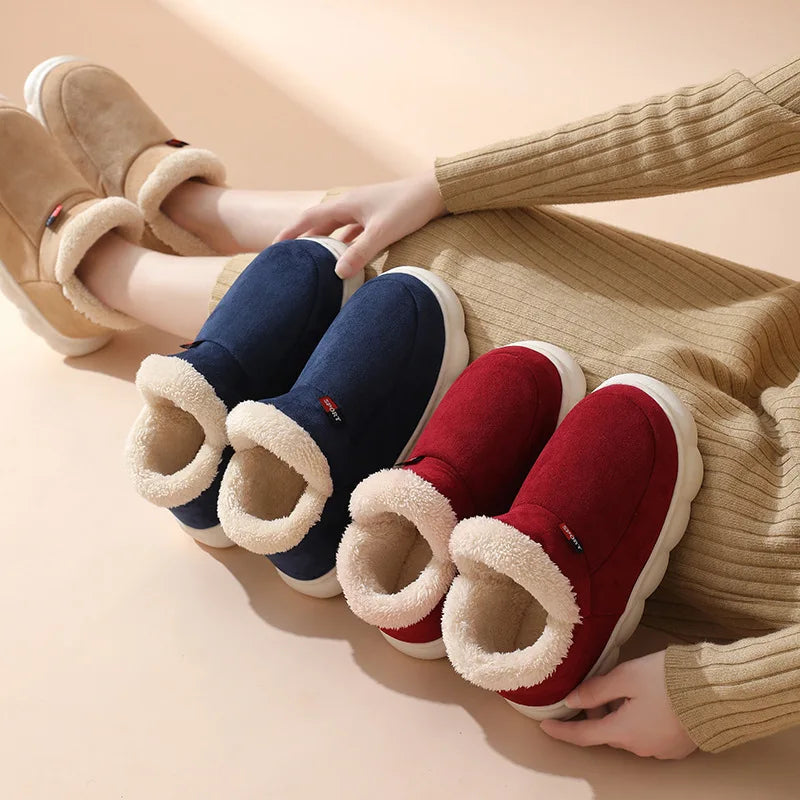 Cocoon fuzzy slippers