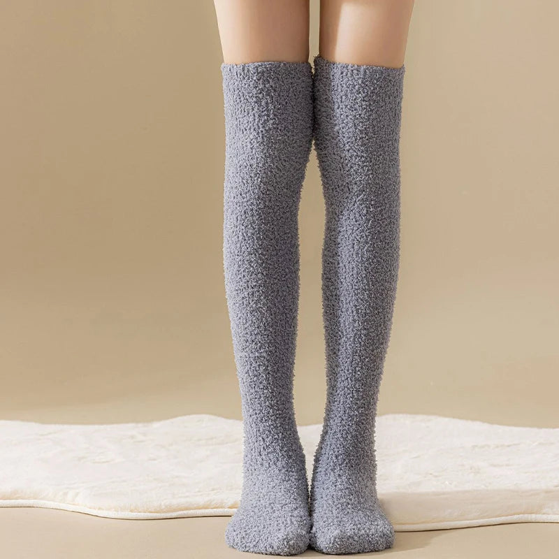 Fuzzy Chunky Socks