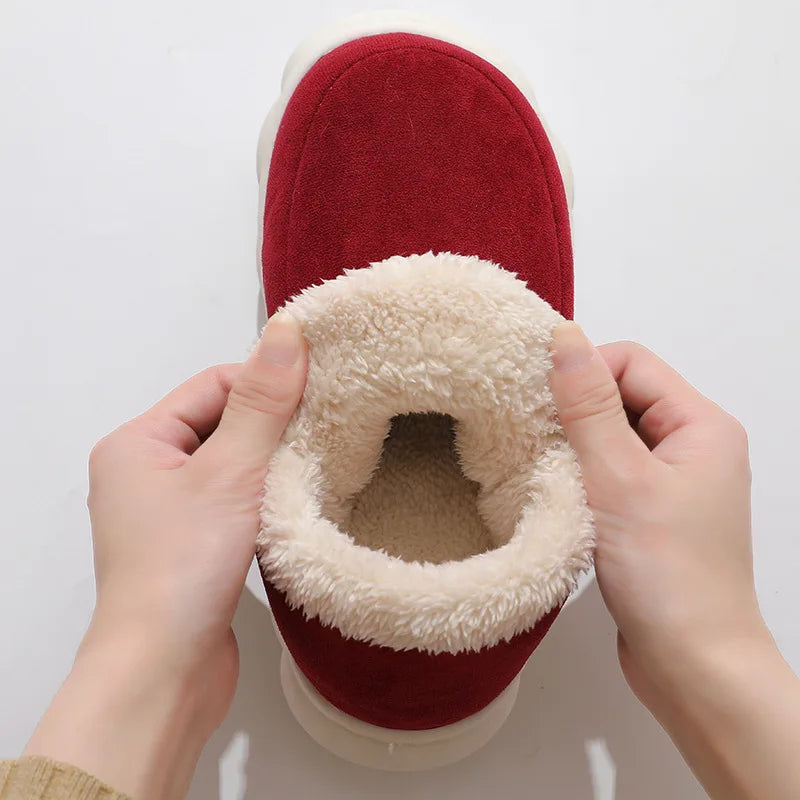 Cocoon fuzzy slippers