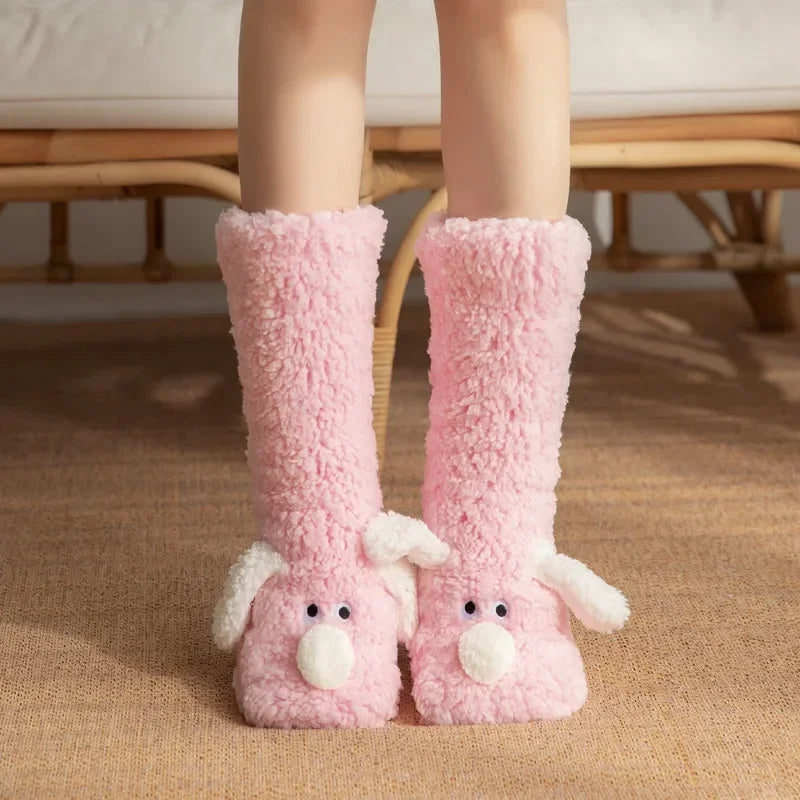 Puppy Fuzzy Socks