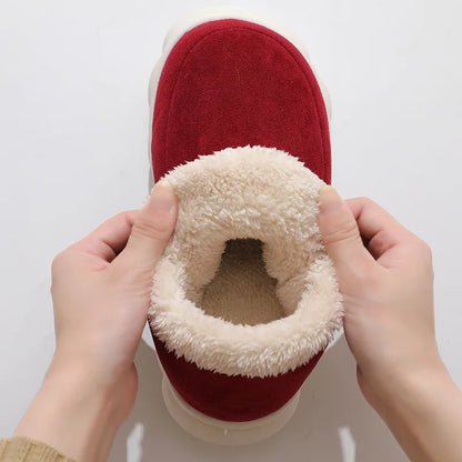 Cocoon fuzzy slippers